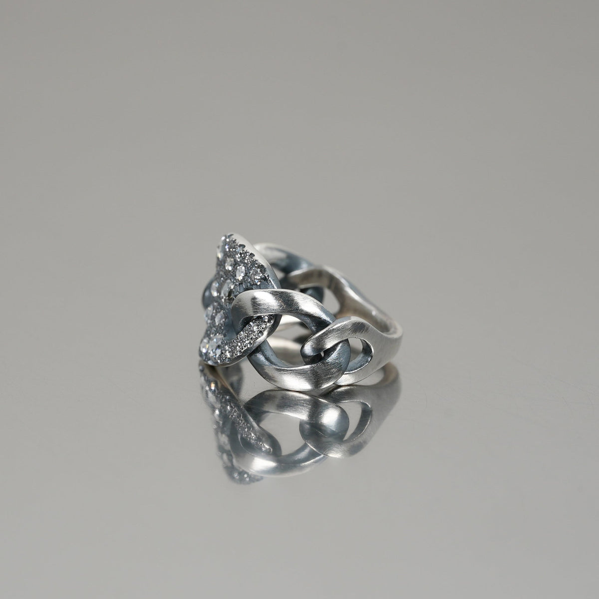 アクセサリー hum HUMETE MIX PAVE RING [et-R69SVP] hum ハム HUMETE PAVE RING [et-R69SVP] リング シルバー