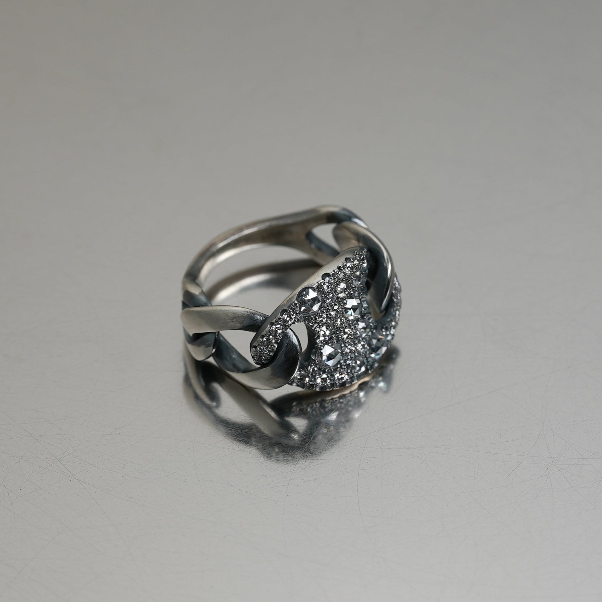 HUMETE COLLECTION MIX PAVE RING – hum RESTORE