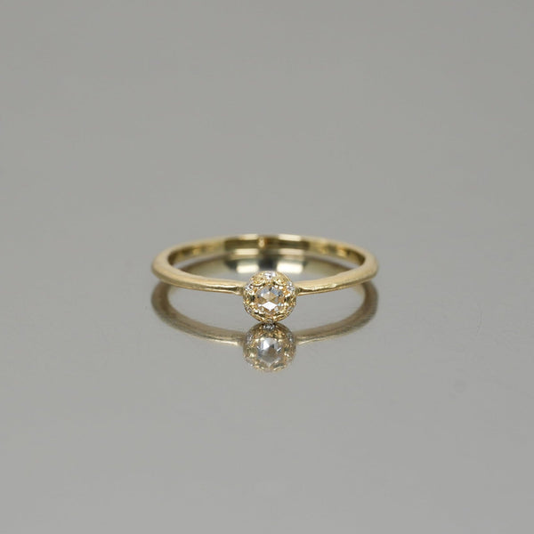 hum ROSECUT DIAMOND PAVE RING 9号 hum ROSECUT DIAMOND PAVE RING 9号