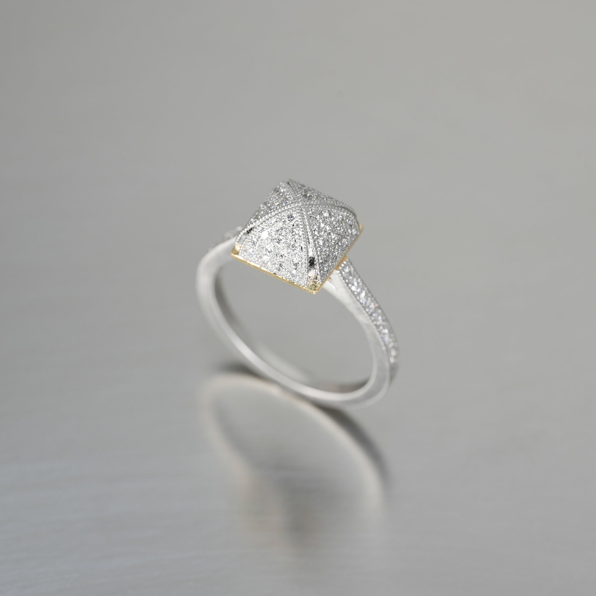 YEAR MODEL - STUDS CLOVER RING – hum RESTORE