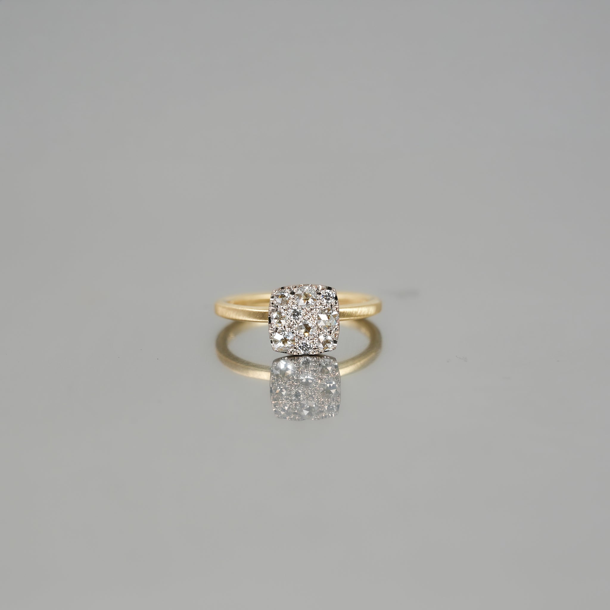 hum ring 10号 hum ハム CARVING RING [M-R70SS] リング ゴールド プラチナ 和彫り